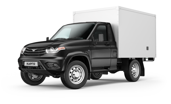 УАЗ Карго продовольственный фургон - Черный металлик