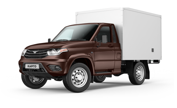 УАЗ Карго продовольственный фургон - Коричневый металлик