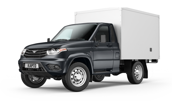 УАЗ Карго промтоварный фургон - Темно-серый металлик